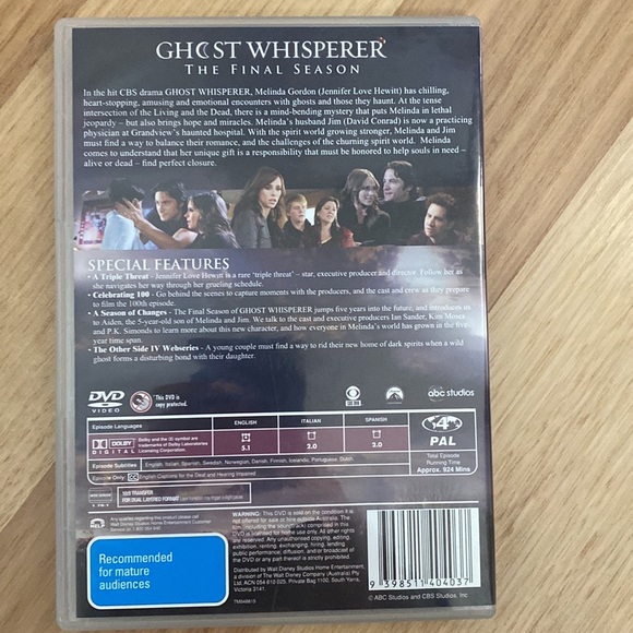 Ghost Whisperer DVDs - Seasons 1-5 (all seasons) - Picture 11 of 14
